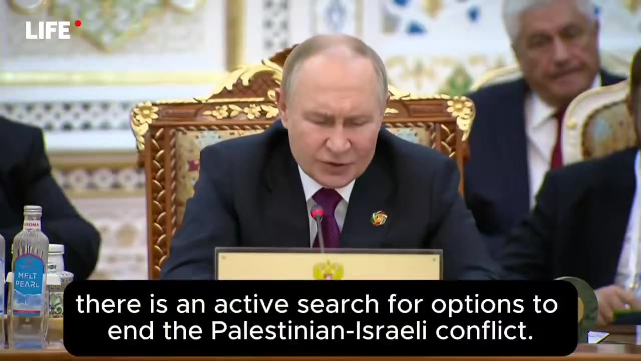 President Putin on his support of President Trump’s Gaza Peace Plan: