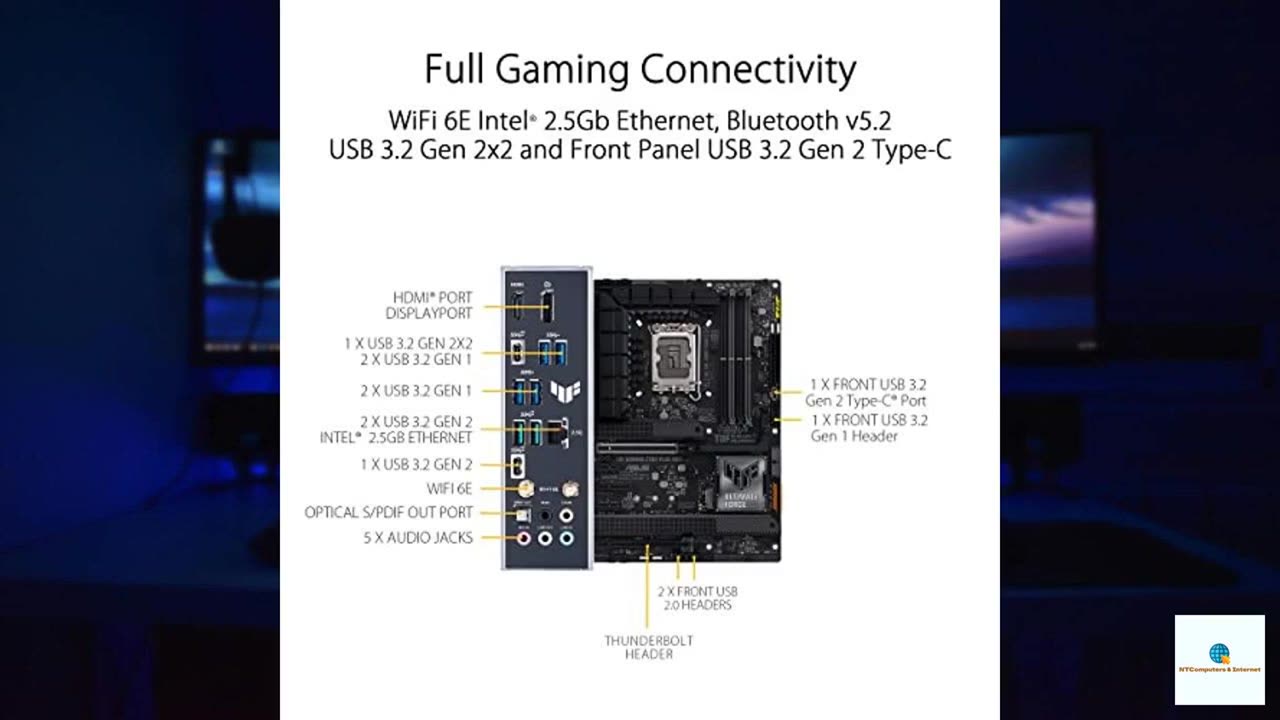 ASUS TUF Gaming Z790-Plus WiFi ATX Motherboard