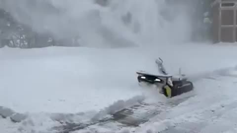 fully robotic snowblower