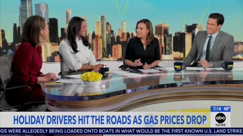 ‘Good Morning America’ Panel Visibly Blown Away As Gas Prices Hit Five-Year December Low Under Trump