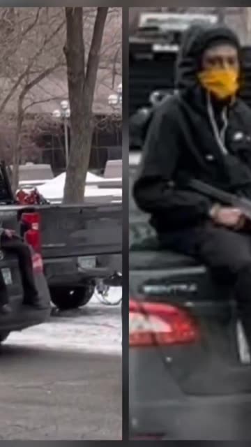 ⚠️ Anti-ICE rioter spotted in MN with a loaded gun, awaiting ICE Agents.