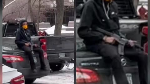 ⚠️ Anti-ICE rioter spotted in MN with a loaded gun, awaiting ICE Agents.