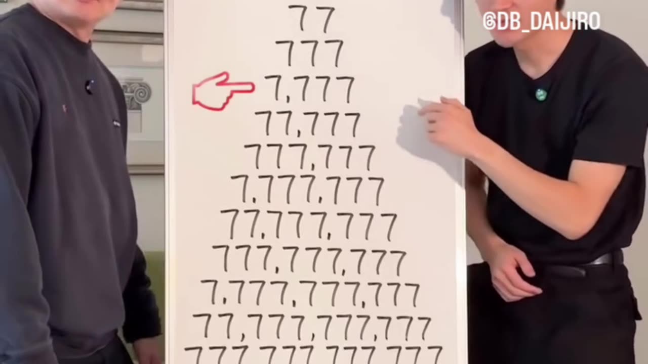 Japanese vs America counting