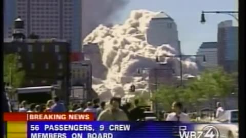 911 UPN CBS News Coverage WSBK Boston September 11, 2001 330 to 345 pm