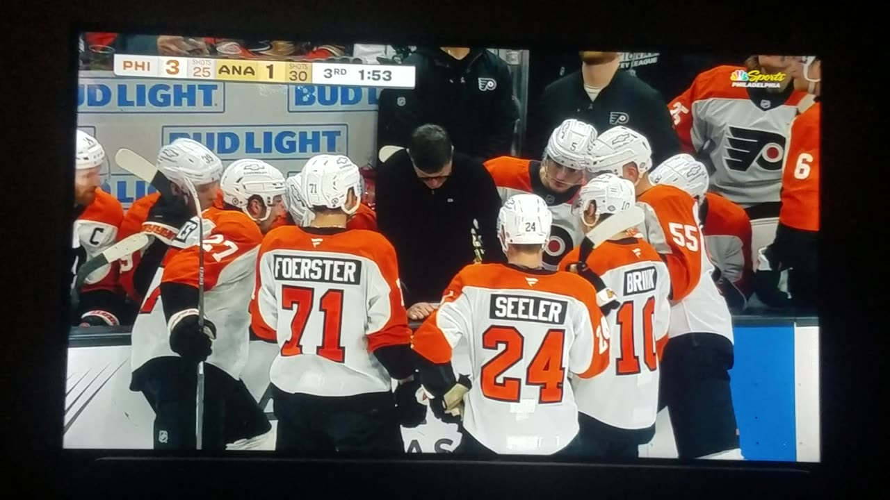 PHI vs ANA - Flyers Win 3-1