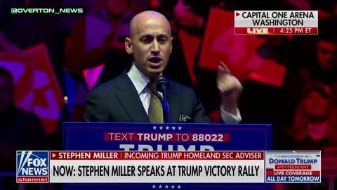 Stephen Miller Ignites Capital One Arena With Epic Address on America's Future: Full Speech