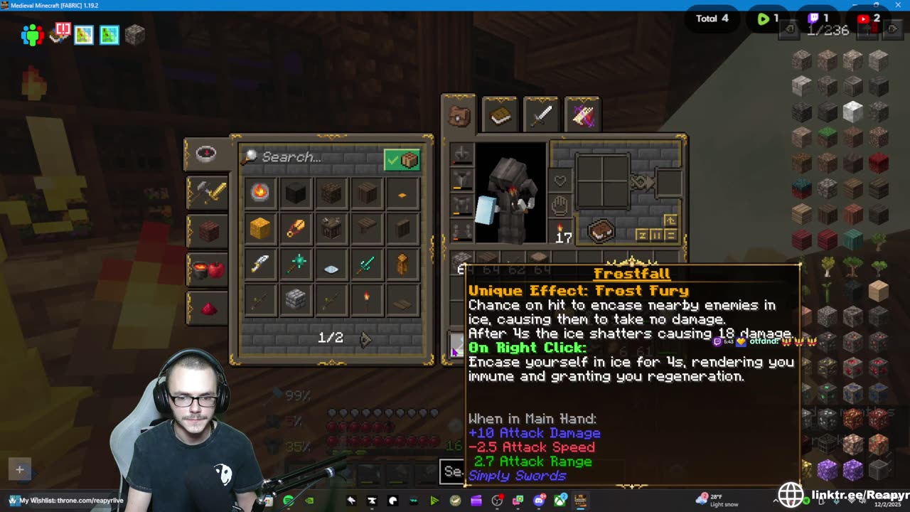 🔴Live🔴HIM SMP🔴!throne !merch !dubby !discord !socials🔴