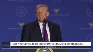 President Trump Attends the National Prayer Breakfast