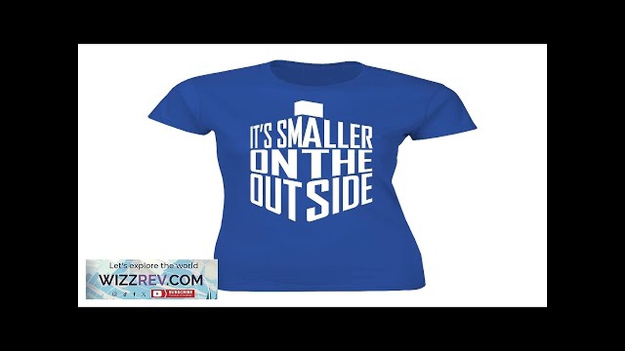 Doctor Who: Women's Fit T-Shirt: Smaller On The Outside Review