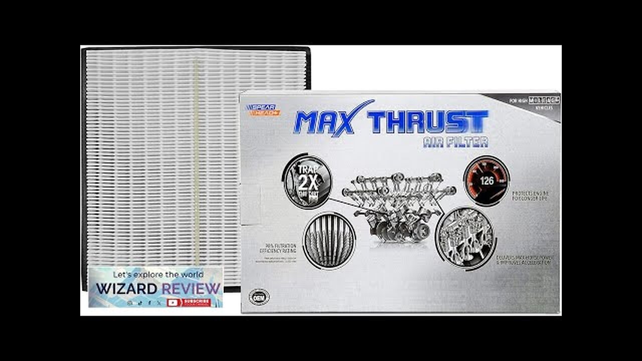 Spearhead MPG Defense Max Thrust Engine Air Filter For All Mileage Vehicles Review