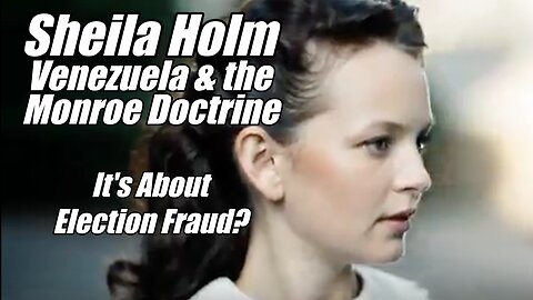 Sheila Holm LIVE. Monroe Doctrine & Election Fraud. B2T Show, Jan 5, 2026