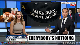 POV: You Try Watching Iran News But Noticing Is Antiseptic | JAKEGTV