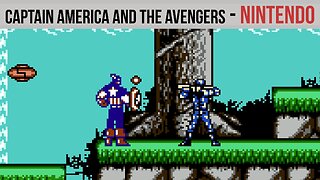 Captain America and the Avengers NES Gameplay