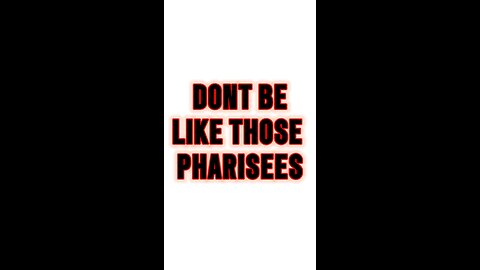 Don’t Be Like These Pharisees! 😫 #jesus #truth #bible #pharisees #shorts