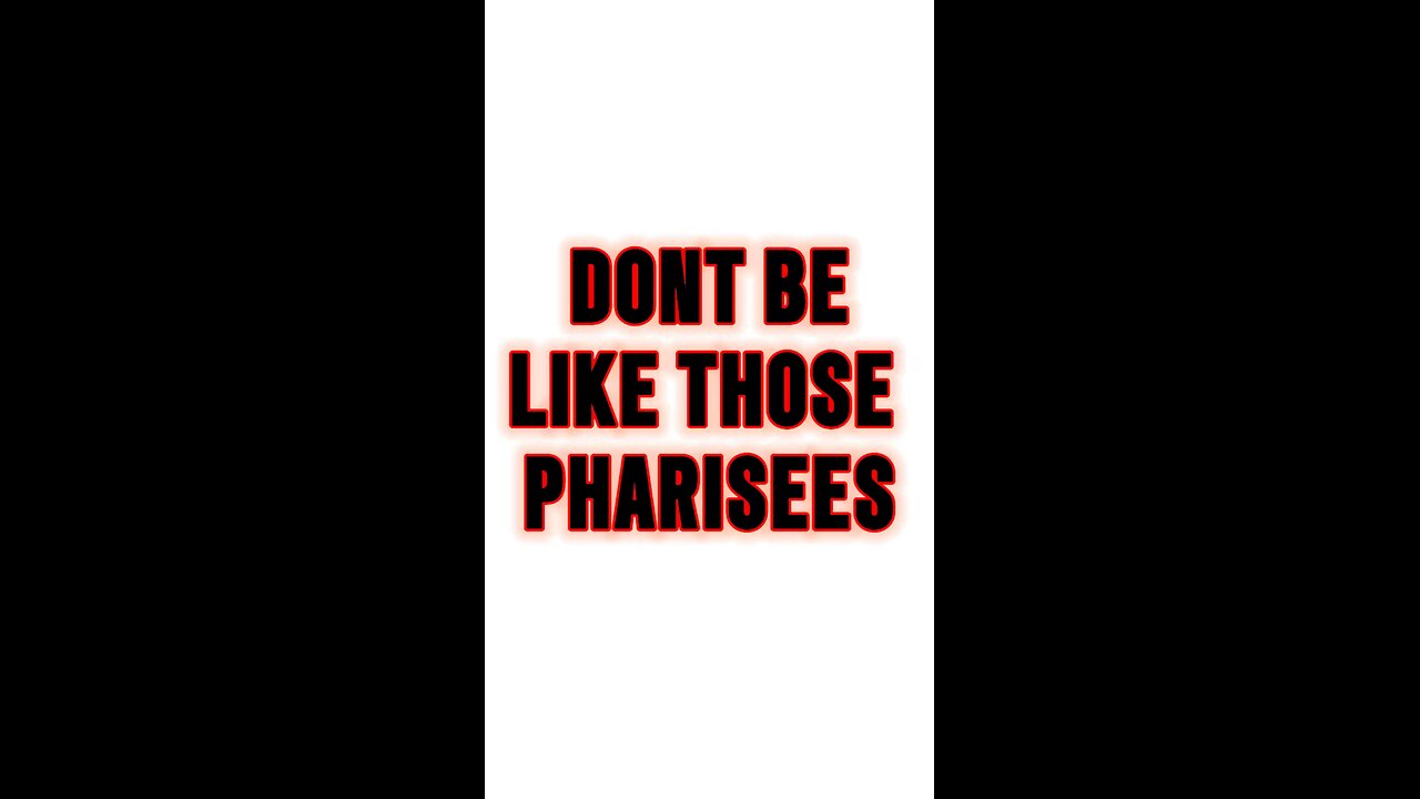 Don’t Be Like These Pharisees! 😫 #jesus #truth #bible #pharisees #shorts