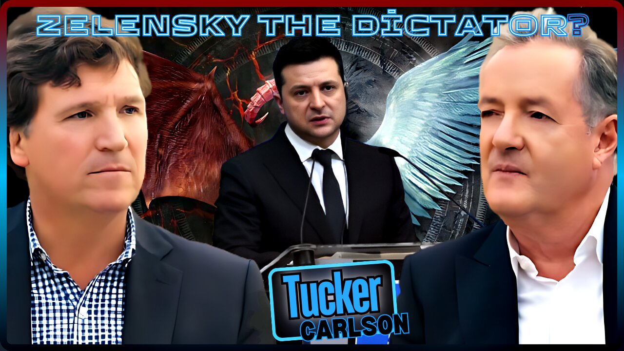 Tucker & Piers Morgan Debate Foreign Aid, Hate Speech, NATO, Gun Control, & Is Zelensky a Dictator?