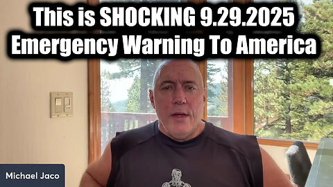 This is SHOCKING 9.29.25 - Emergency Warning To America