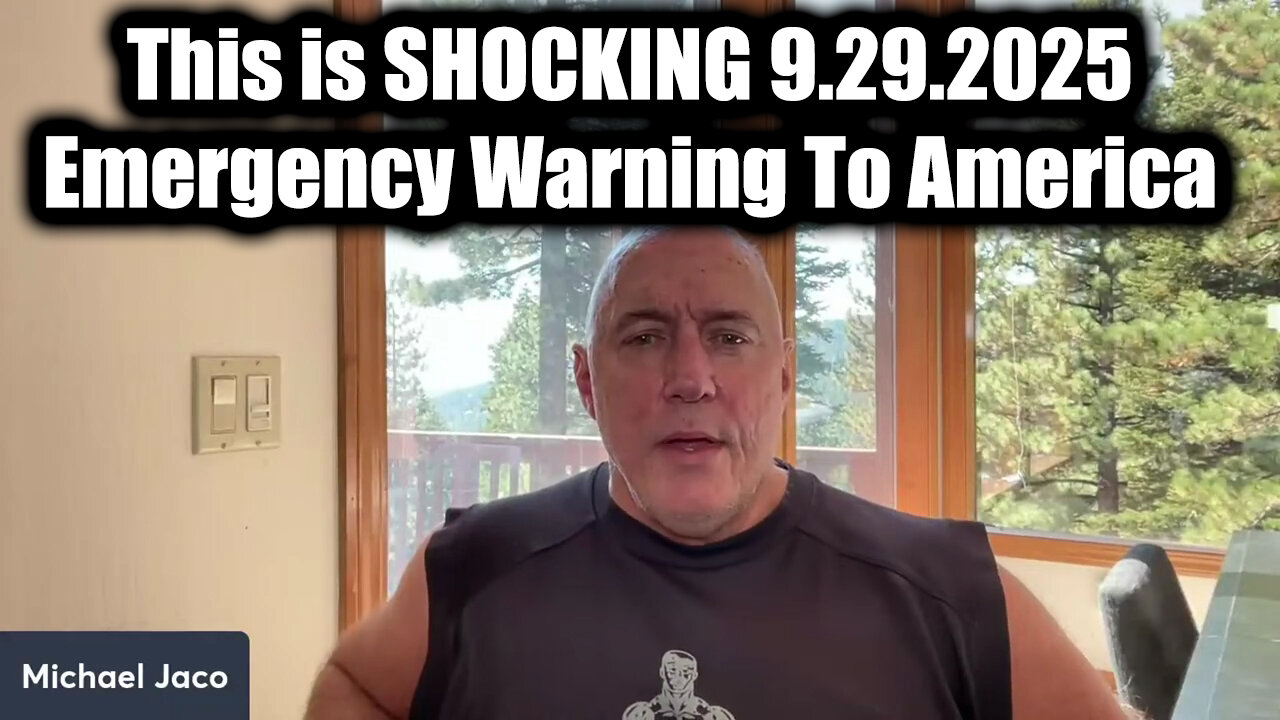 This is SHOCKING 9.29.25 - Emergency Warning To America