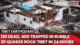 Rescuers dig through rubble of homes destroyed in deadly Tibet earthquake