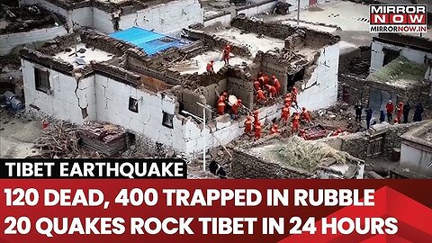 Rescuers dig through rubble of homes destroyed in deadly Tibet earthquake