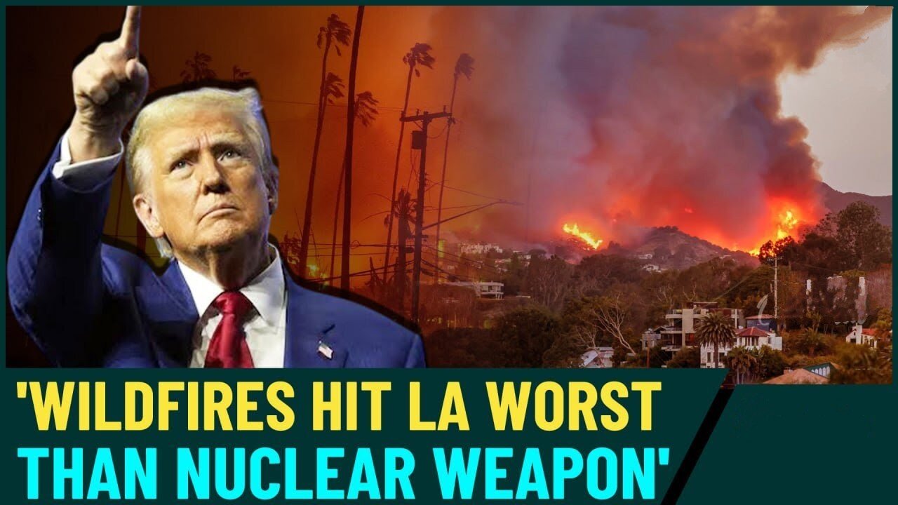 Trump: California Fires Look Like a Nuclear Strike – Shocking Comparison!