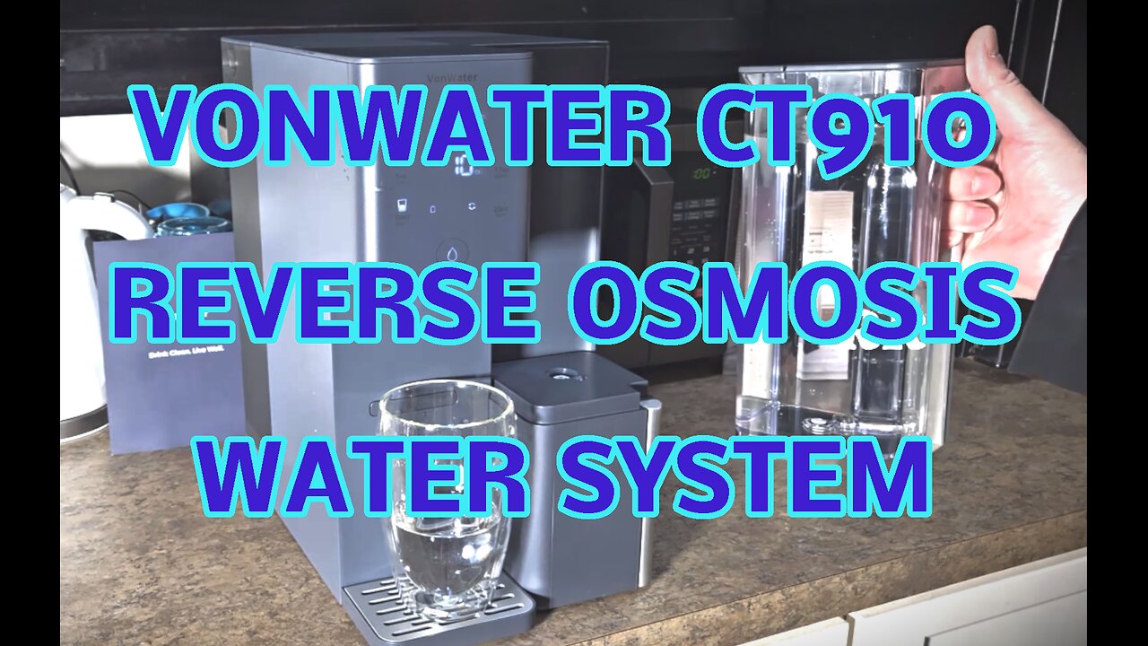 VonWater CT910 Reverse Osmosis Water Filter System, 7-Stage