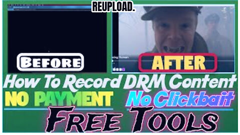 Record DRM Content To Your Hard-drive's |Free, Online (RE-UPLOAD)