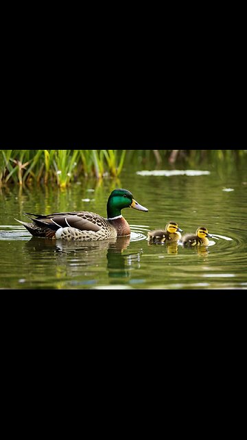 Mother Duck LEADS The Way For All To Rise___