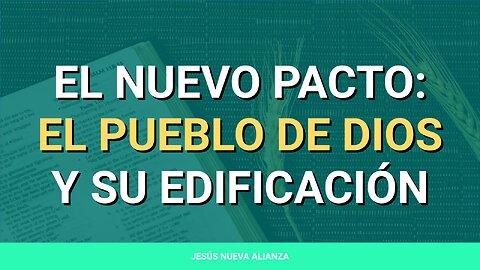 ✝️ El nuevo pacto: El pueblo de Dios y su edificación | 1 Pedro 2:4-5; Efesios 4:1-16