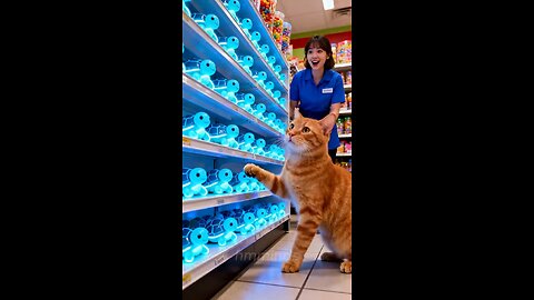 🐱🐢 Cute Cat And The Glowing Turtle Adventure A Heartwarming Story #hmminds