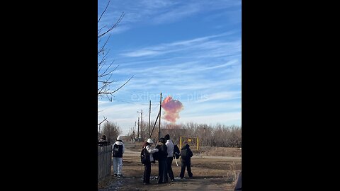 Strange things were happening today over the Yasny test site near Orenburg, - Exilenova