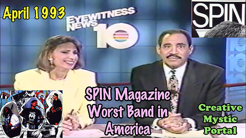 Channel 10 Eyewitness News April 1993 Spin Magazine Scraping Teeth