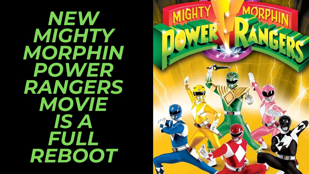 New Mighty Morphin Power Rangers Movie In Development for A Full Reboot of the Franchise