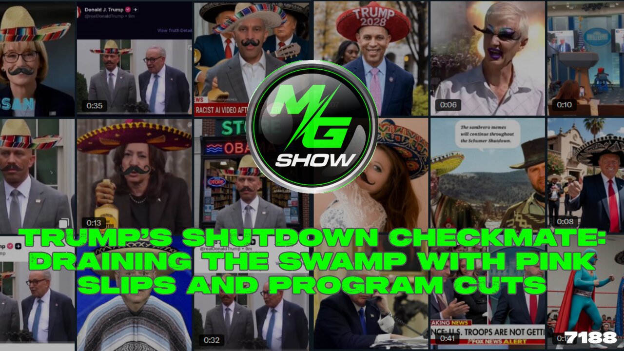 Trump's Shutdown Checkmate: Draining the Swamp with Pink Slips and Program Cuts