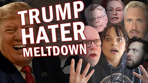 Trump haters losing their minds derangement meltdown #tds #trump #politics #fascism #chickenlittle