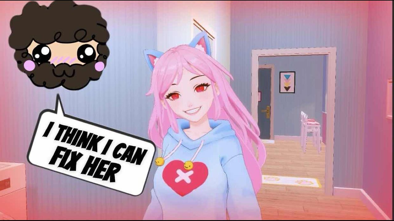 A Horror Game Where I Date a Cat Girl! | AI2U: With You 'Til The End