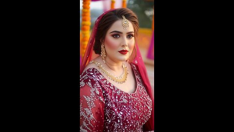 Royal Bliss: When Champagne Gold Meets Fiery Red Lips”