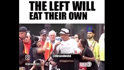 The leftists don’t know how to handle the lunatic left.