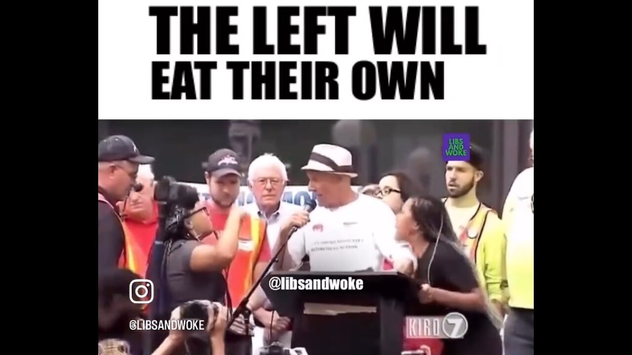 The leftists don’t know how to handle the lunatic left.