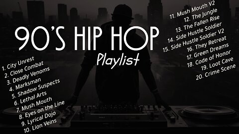 Old-School Hip-Hop Playlist | Nostalgic Beats. #music