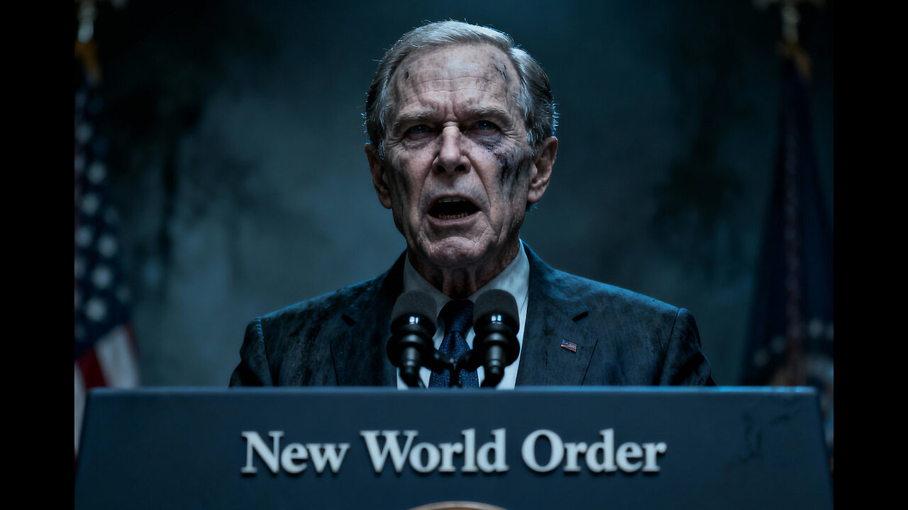 Bushs unheimliche Rede über die Neue Weltordnung