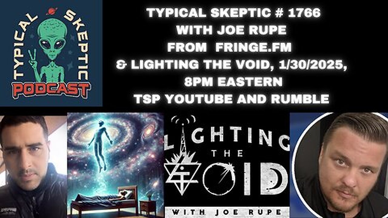 ASTRAL PROJECTION, MAGICK, METAPHYSICS - JOE RUPE - TYPICAL SKEPTIC