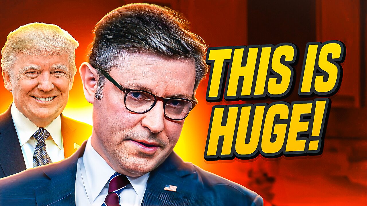 BREAKING: MIKE JOHNSON JUST DROPPED A MAJOR BOMBSHELL!!!