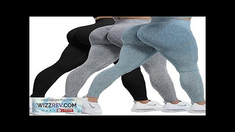 CHRLEISURE 3 Piece Workout Leggings Sets for Women Gym Scrunch Butt Butt Review