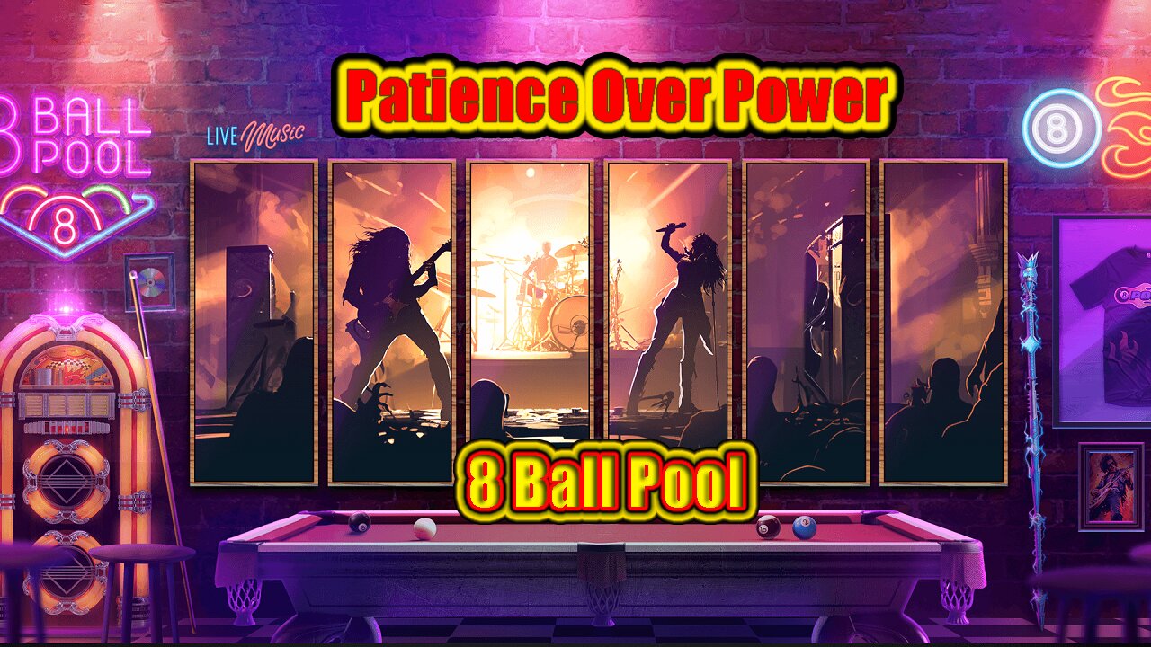 ✨ Patience Over Power: The Slower Path to Winning 8 Ball Pool