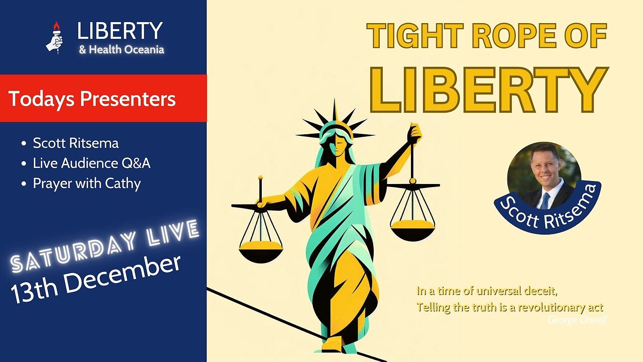 Special guest Scott Ritsema - The Tightrope of Liberty