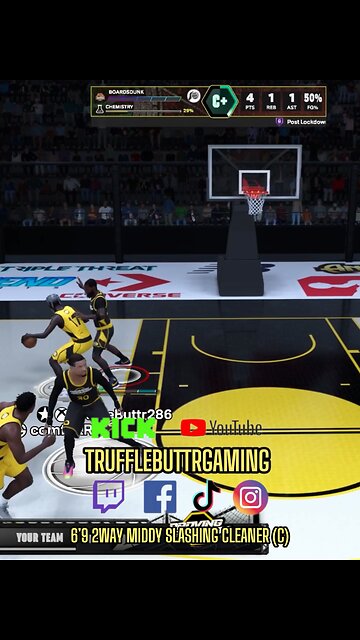 Blck + Crosovr + Postr = TruffleButtr #2k26 #fyp #videogaming #nba #2kcommunity