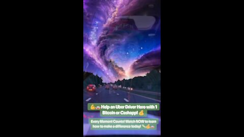 Help an Uber hero: 1 Bitcoin can change lives!