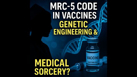 The Hidden Code in Vaccines — MRC-5, Genetic Engineering & the Medical Sorcery Debate