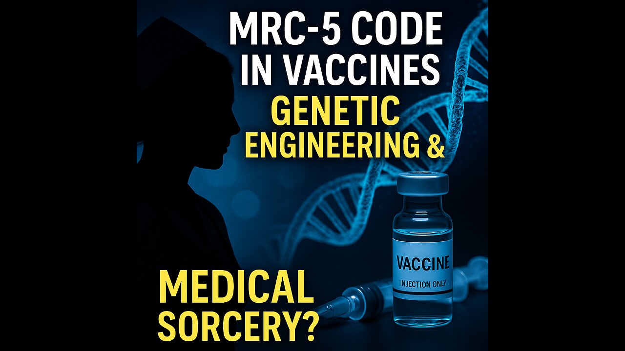 The Hidden Code in Vaccines — MRC-5, Genetic Engineering & the Medical Sorcery Debate